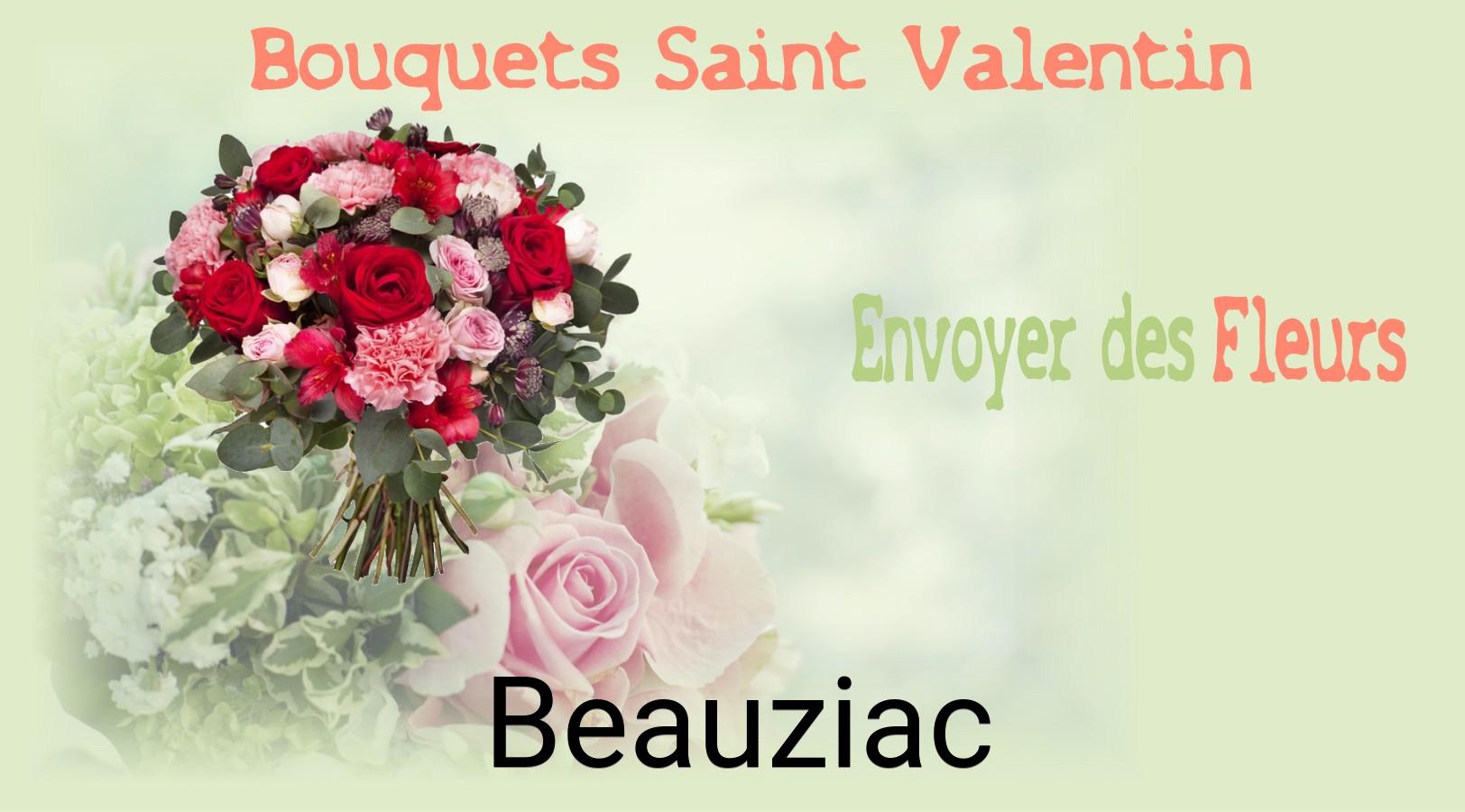 Roses de Saint-Valentin livrées à Beauziac